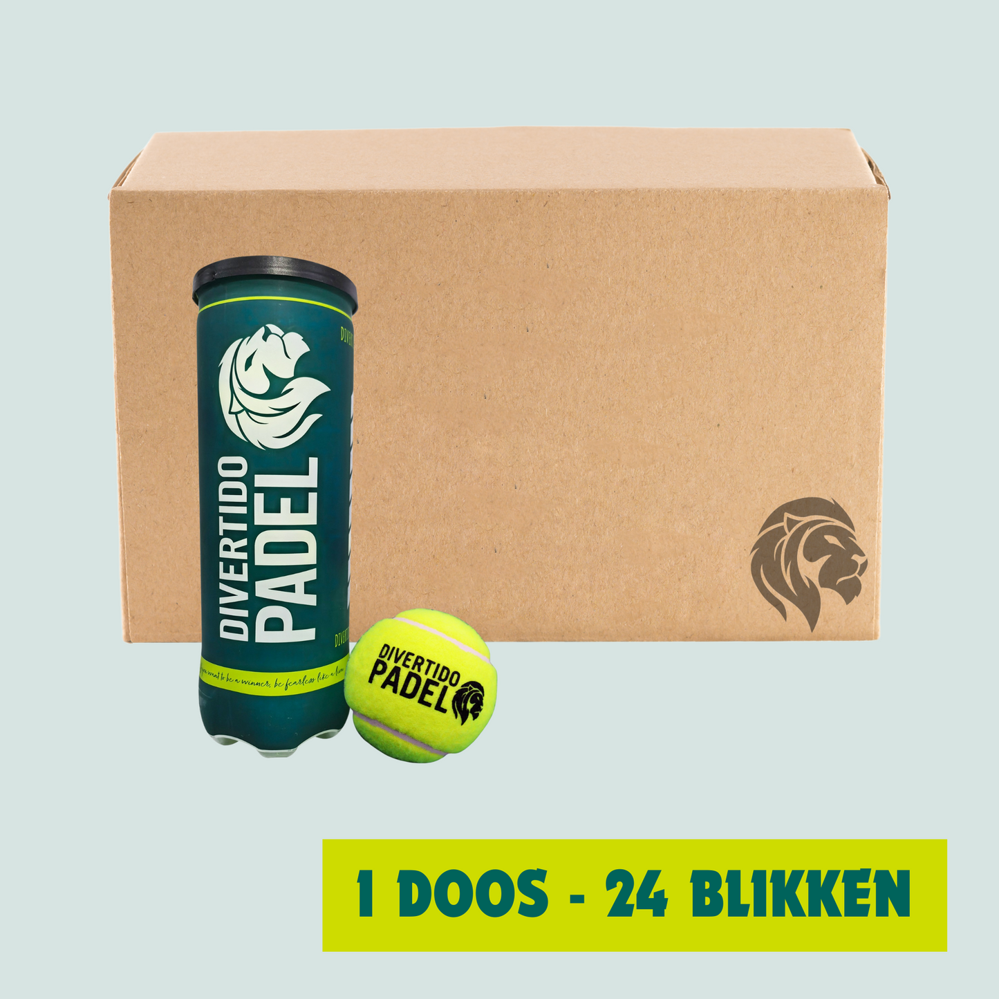 Padelballen - doos (24 blikken à 3 stuks)