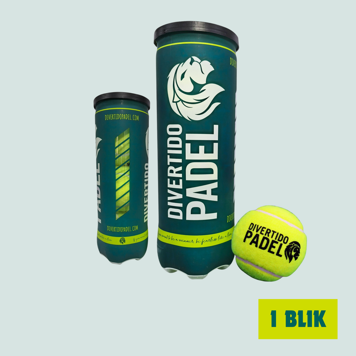 PRE-ORDER / Padel balls - can (3 pieces)