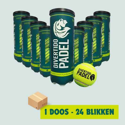 Padelballen - doos (24 blikken à 3 stuks)