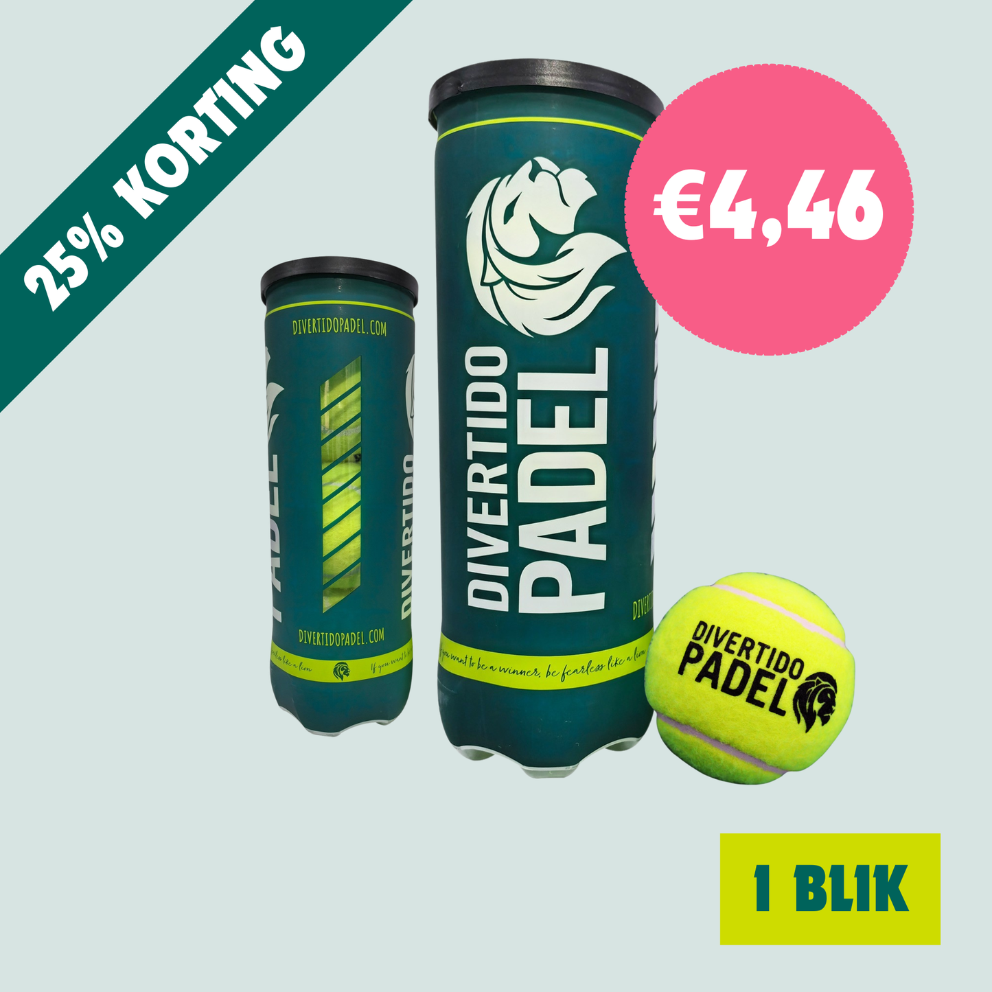 Padelballen - blik (3 stuks)