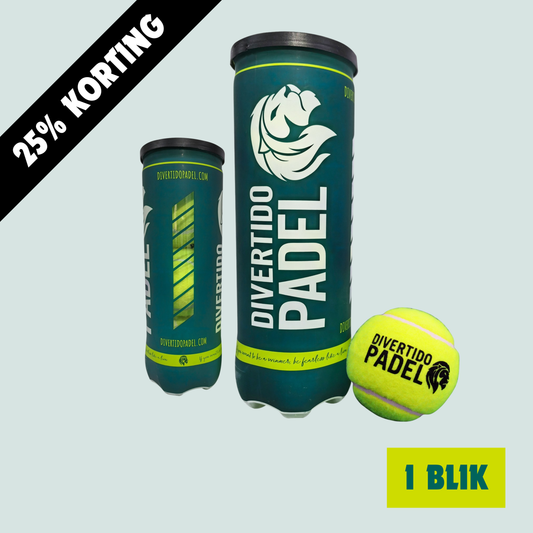 Padelballen - blik (3 stuks)