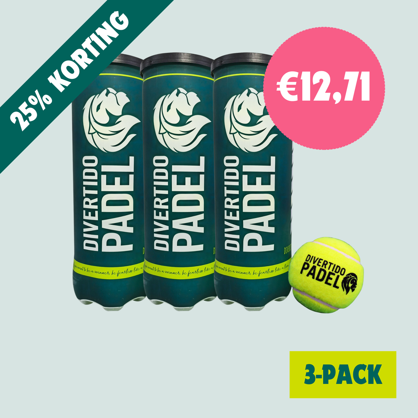 Padelballen - 3-pack (3 blikken)