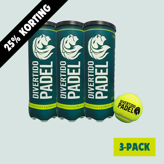 Padelballen - 3-pack (3 blikken)